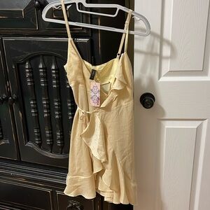Valija Gitana Aimee Dress in Nude size small